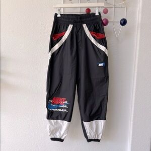 Nike Black and White Track Pants